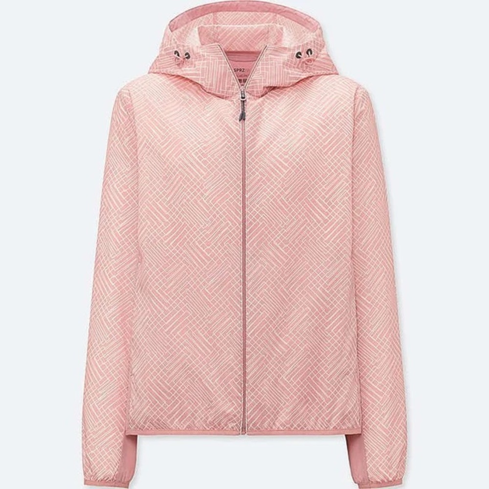 Uniqlo Women SPRZ NY Pocketable Parka Printed